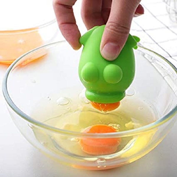 Green Frog Silicone Egg Separator